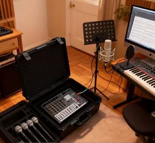 ALQUILER equipo podcast hasta 4 personas Bizkaia