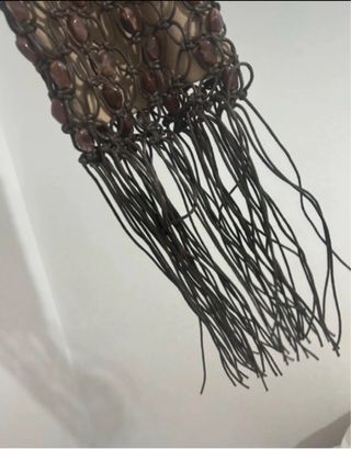 Bolso Zara con abalorios