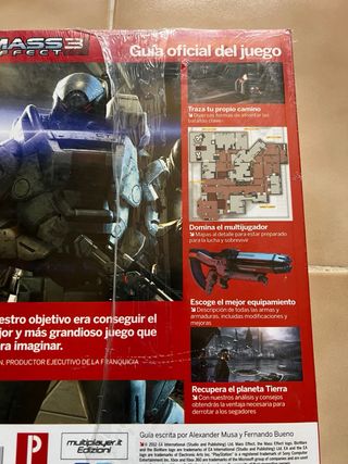 Guía Oficial Mass Effect 3 Precintada