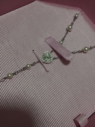 Collar Swarovski x Ariana Grande Corazón Perlas