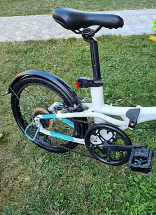 Bicicleta Plegable BTWIN TILT 500 Blanca