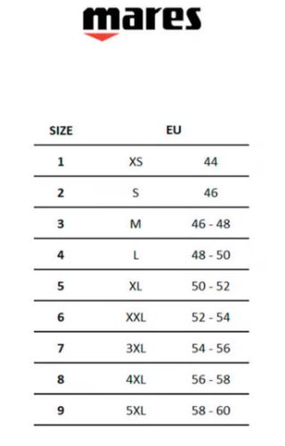 Traje de neopreno Mares 2 piezas