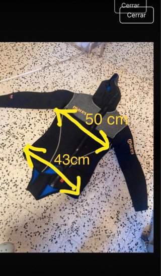 Traje de neopreno Mares 2 piezas
