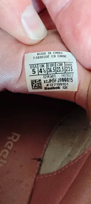 Zapatillas Reebok Niña Talla 36.5