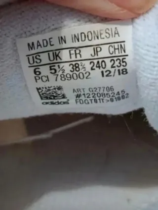 Zapatillas Adidas Continental Blancas