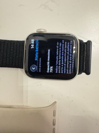 Apple Watch SE 2 Argento Nero