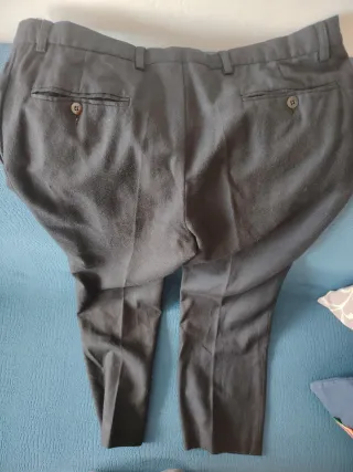 Pantaloni eleganti in lana neri