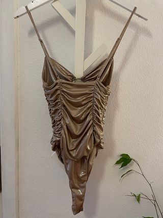 Body fiesta Zara dorado