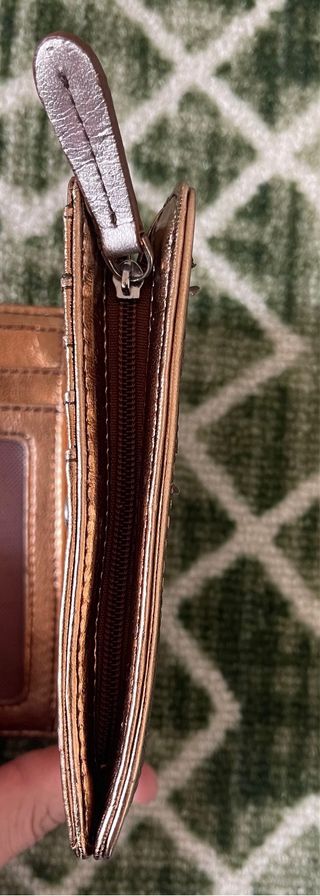 Portafoglio Laura Biagiotti donna marrone oro