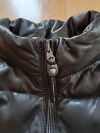 Chaqueta Parajumpers Piel Negra Mujer