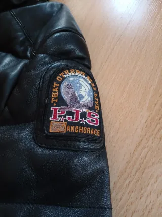 Chaqueta Parajumpers Piel Negra Mujer