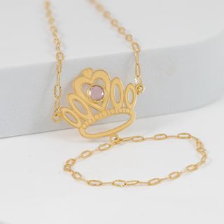 Pulsera pasamanos Corona oro 18k 750
