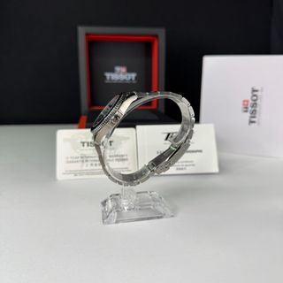 Tissot Seastar Reloj Negro y Plateado