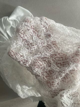 Falda larga blanca Pull&Bear Talla L