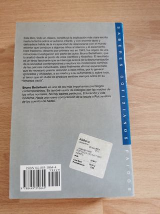 Libro La Fortaleza vacía Autismo infantil