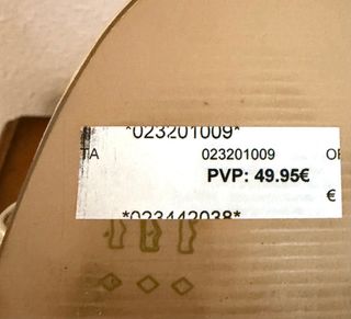 Sandalias de tacón doradas NUEVAS