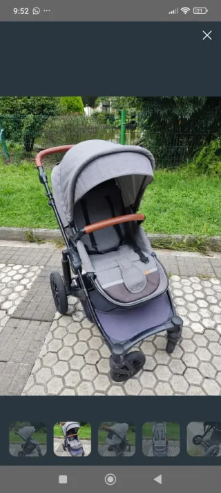 Capazo y silla de bebé