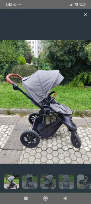 Capazo y silla de bebé