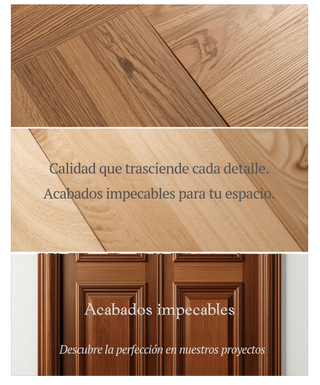 Instalación de parquet y puertas – Profesional