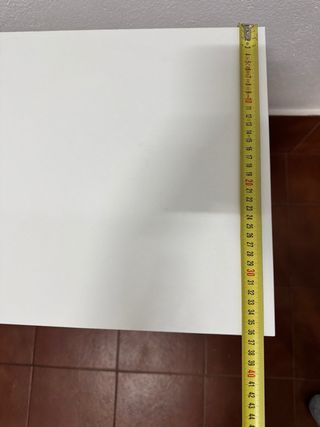 Mueble recibidor blanco lacado