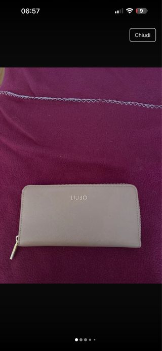 Portafoglio Liu Jo Beige