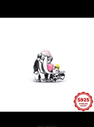 Lote 4 Charms Plata Ley 925