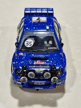Scalextric Subaru impreza Rallye 35