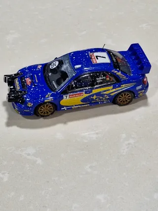 Scalextric Subaru impreza Rallye 35