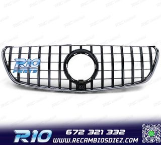 PARRILLA MERCEDES V W447 14-19 NEGRO BRILLO