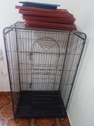 Jaula grande para mascotas