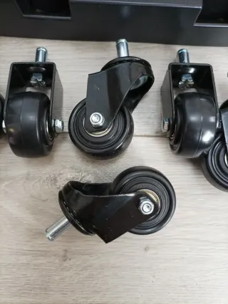 Carretilla de Transporte Plegable 225 KG 6 ruedas