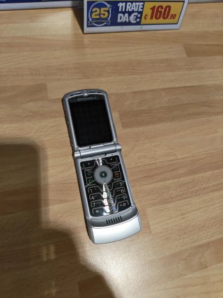Motorola Razr Argento