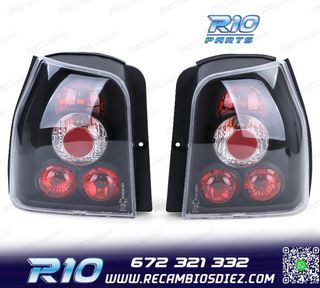 PILOTOS VOLKSWAGEN VW LUPO SEAT AROSA 97-05 NEGRO