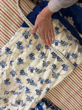 Vestido Flamenca Canastero Azul