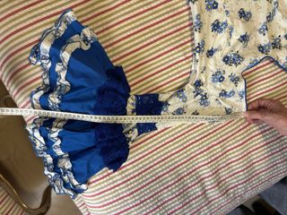 Vestido Flamenca Canastero Azul