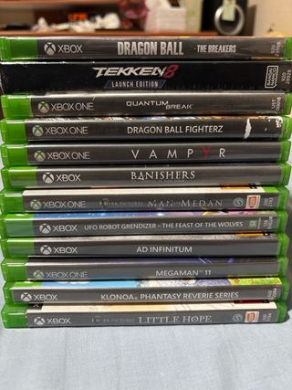 Lote 12 Juegos Xbox One y Xbox Series X