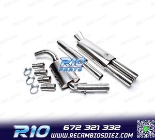 LÍNEA DE ESCAPE VOLKSWAGEN VW GOLF 3