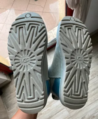 UGG Mini Beige/Blu Originali