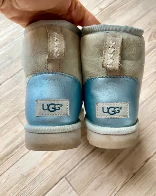 UGG Mini Beige/Blu Originali