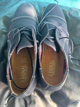 Zapatos de vestir azul