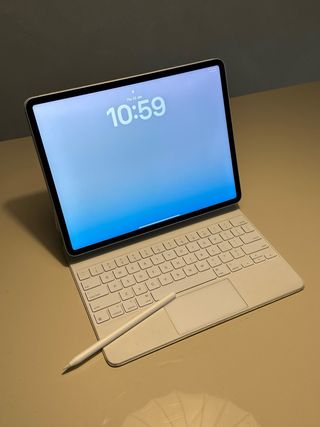 iPad Pro 12.9 5ª Gen 128GB Plata + Apple Pencil