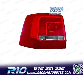 PILOTO IZQ VOLKSWAGEN VW SHARAN 10-15 BLANCO ROJO