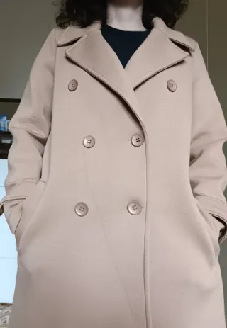 Cappotto Beige Made in Italy