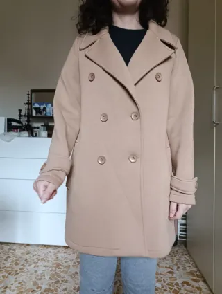 Cappotto Beige Made in Italy