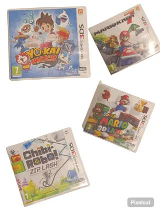 New Nintendo 3DS XL Negra 2015.Solo est seman 200€