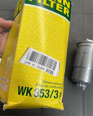 Filtro combustible Seat Audi Skoda Vw