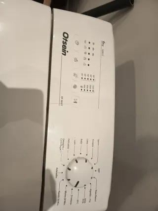Lavadora Otsein 6kg 1200 rpm carga superior.