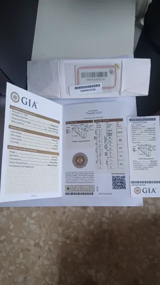 Diamante Natural 0.40 ct GIA D VVS2 3EX