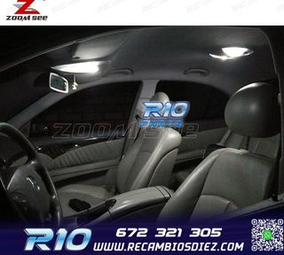KIT 19 BOMBILLAS LED INTERIOR PARA MERCEDES CLASE ML W164 ML