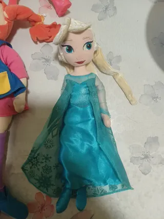 Lotto 5 Bambole Stoffa